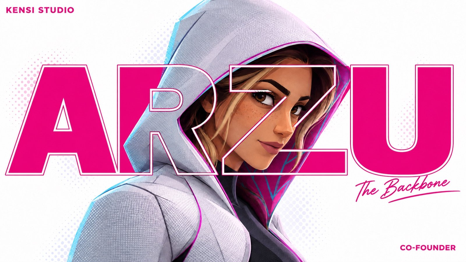 Arzu — The Backbone, co-founder of Kensi Studio.
